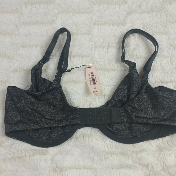 Victoria's Secret Unlined Semi Demi Bra Black NWT - Picture 2 of 2